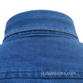 Shirt in denim casual maniche lunghe da uomo personalizzato